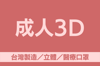 成人3D口罩